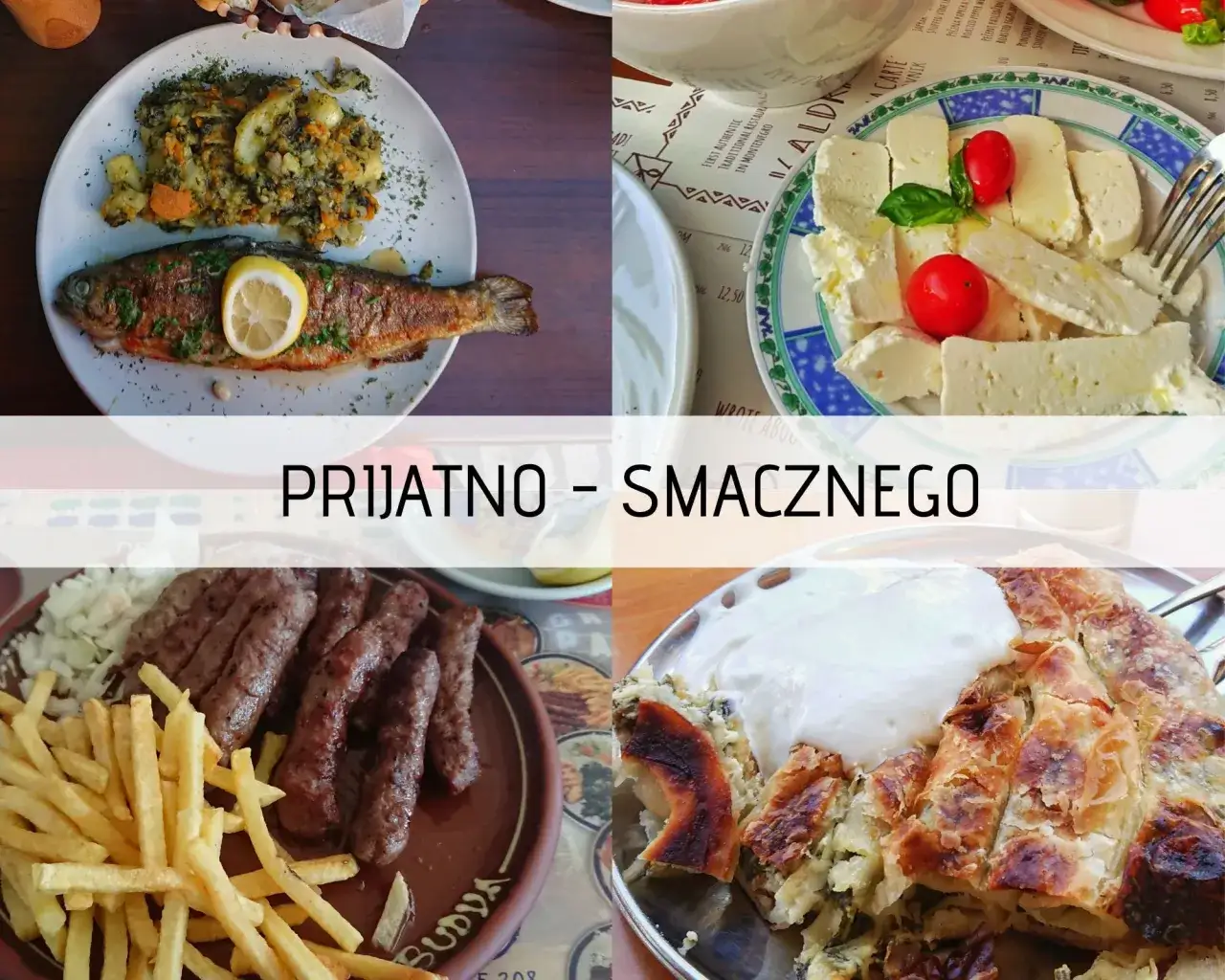 czarnog&oacute;rski targ jedzenie